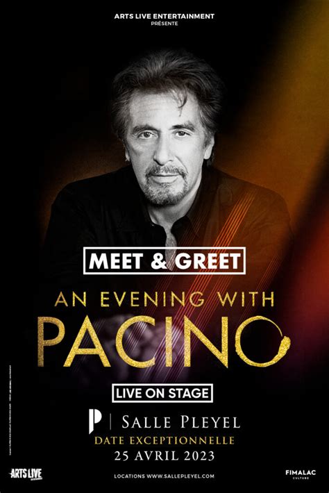 pacino pleyel|MEET & GREET